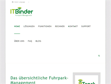 Tablet Screenshot of fuhrpark.at
